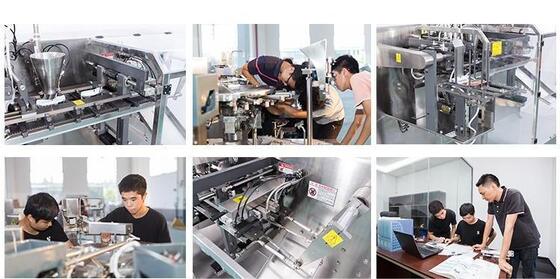 Fully Automatic PreMade Plastic Bags Weighing Packing Machine