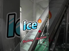 Вертикальный кубический ледяной ролл пленка назад запечатанный мешок Четырехсторонний запечатанный мешок упаковочная машина