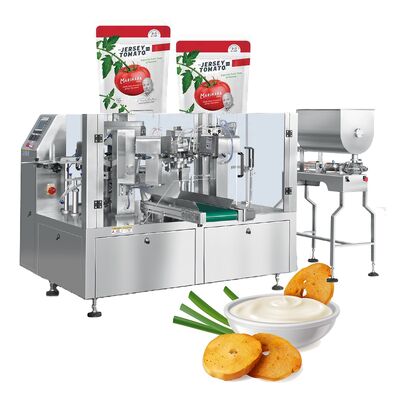 Eight-Station Fully Automatic Liquid Beverage and Food Packaging Equipment with Hydraulic Drive